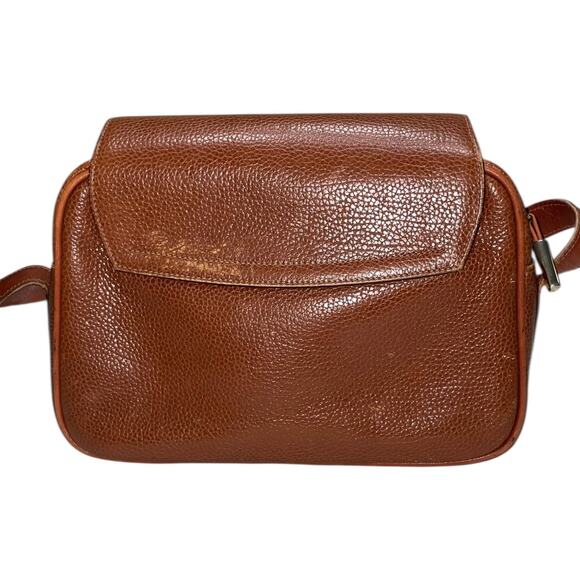 Vintage MARFORIO Brown Pebbled Geuine Leather Crossbody / Shoulder Bag - Picture 3 of 11